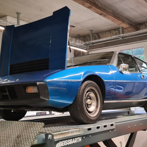 Lotus Elite 75 in unserer Werkstatt