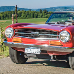 Triumph TR6 mieten bei www.rentaclassic.swiss